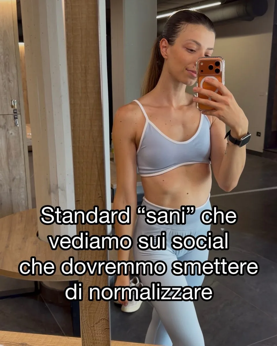 Sabrina Abate in abbigliamento sportivo per un contenuto di Riparto da Me